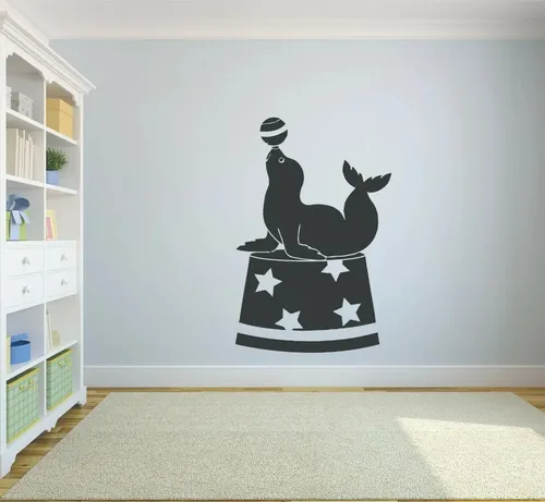 Vinilos Adhesivos Sticker Pared Decorativo De Foca 58x70cms
