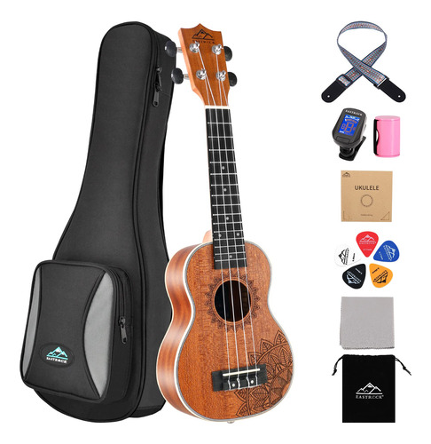 Eastrock - Juego De Instrumento Ukelele Profesional Para Nin