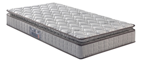 Bicama Box Baú 88x188 Linho Bege Com Colchão Orthosono Anjos