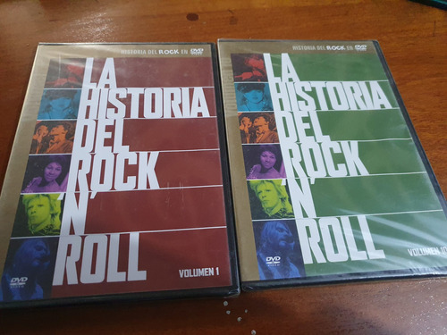 La Historia Del Rock And Roll - 2 Dvd Importado España Pal