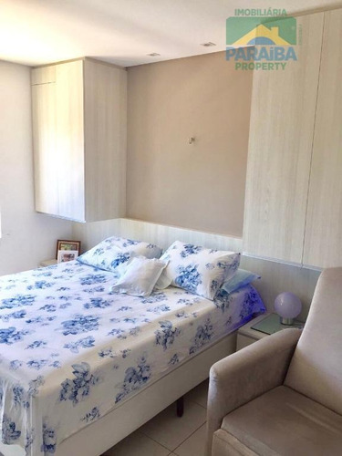 Imagem 13 de 15 de Apartamento Mobiliado À Venda - Praia De Areia Dourada - Cabedelo - Pb - Ap1187