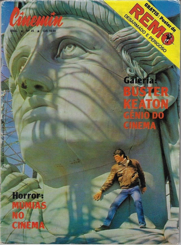 1986 Revista Cinemin Nº 25 Ebal Capa Filme Remo