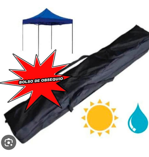 Toldos 3x3 Impermeable Lona 600d Calidad Superior 