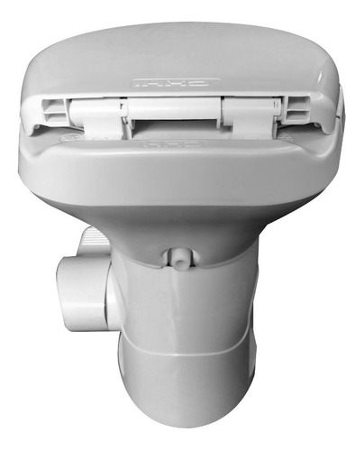 Inodoro Gravity Flush,casa Rodante,fijo A Pedal,nautico Sear