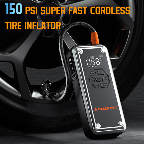Arrancador De Salto W160 Con Compresor 4000a 150psi 12v