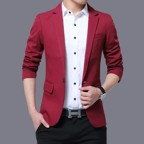 Blazer Saco Rojo Hombre MercadoLibre