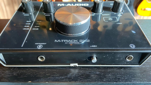 Placa Interface De Audio M-audio M-track 2x2m C-series Usada
