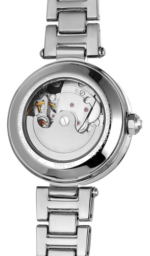Forsining Reloj Esqueleto Automático Con Esfera Analógica Y