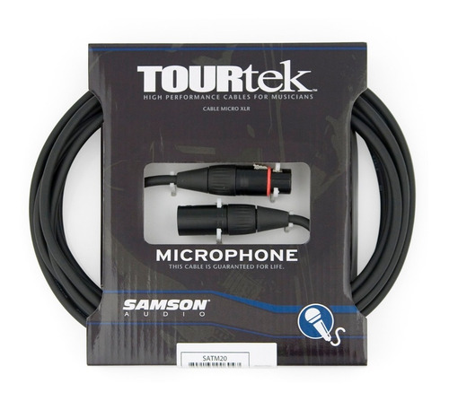 Samson Tourtek Tm20 Cable Xlr - Xlr De 6 Metros