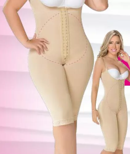 F-0478- Faja larga con refuerzo abdominal de baja compresión – FAJAS MYD