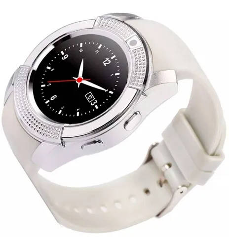 Reloj Inteligente Smart Watch V8 Blanco 3g