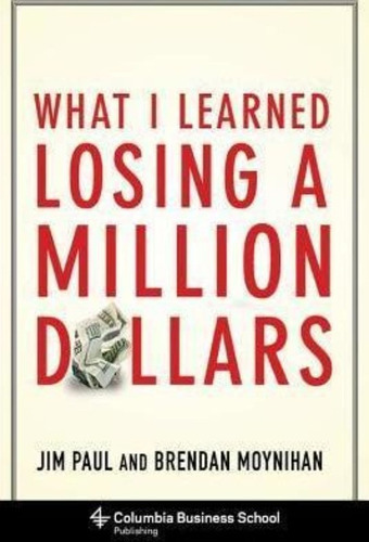 What I Learned Losing A Million Dollars, De Jim Paul. Editorial Columbia University Press, Tapa Dura En Inglés