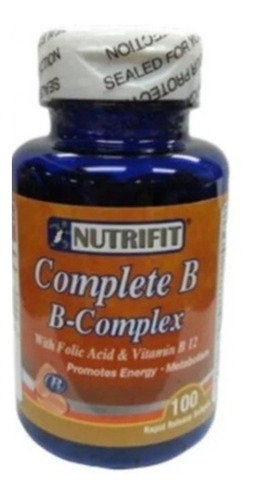 Complejo B Complex + Acido Folico+vitamina B12 Original