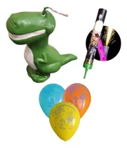 Comprar T-rex Vela Pastel Cera Figura+ Vela Chispera Cumple Fiesta