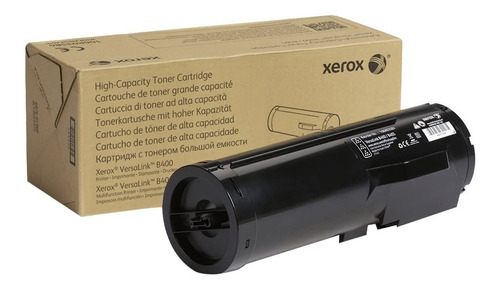 Tóner Xerox 106r03585 Negro Alta Capacidad 24,6k Xerox B405