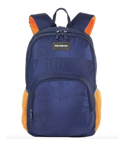 Mochila Porta Notebook Samsonite Bison Azul Y Amarillo