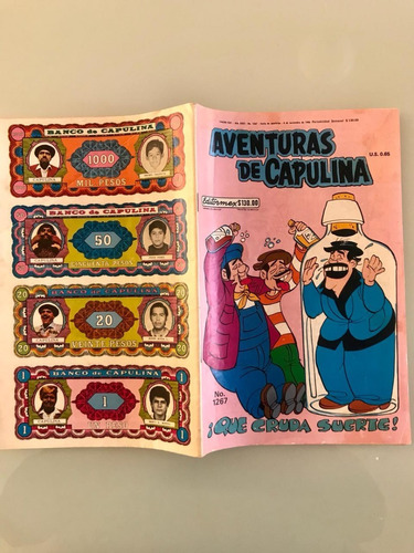 Revista - Cómic: Aventuras De Capulina No. 1267 (1986)