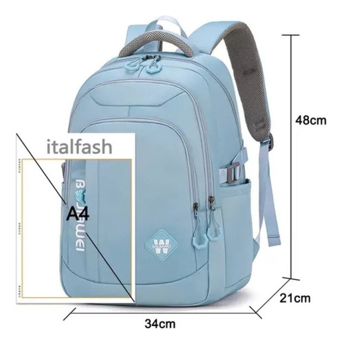 A Para J0yf Antirrobo Para Escolar Viaje Estilo Juvenil Casual Mochila