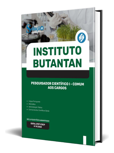 Apostila Instituto Butantan - Pesquisador Científico 1