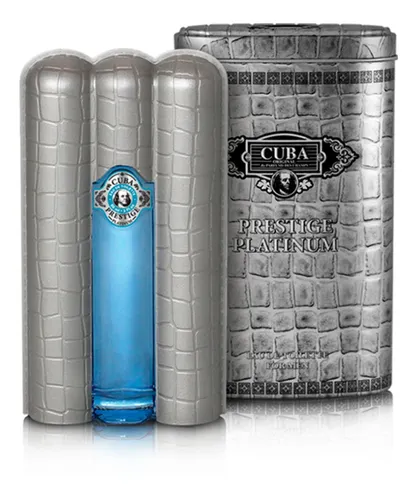 Cuba Prestige Platinum Edt 90ml Silk Perfumes Original
