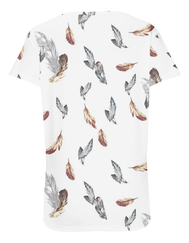 Top Holgado Casual Casual De Manga Corta Con Cuello A Cuadro