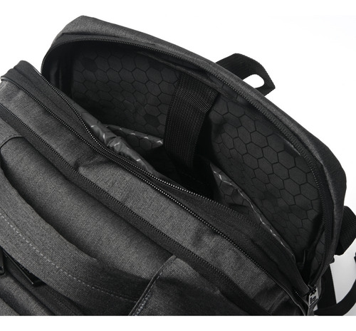Mochila Wanderlust Travel Go Wdlt 18 Pulgadas Porta Notebook Negro Liso