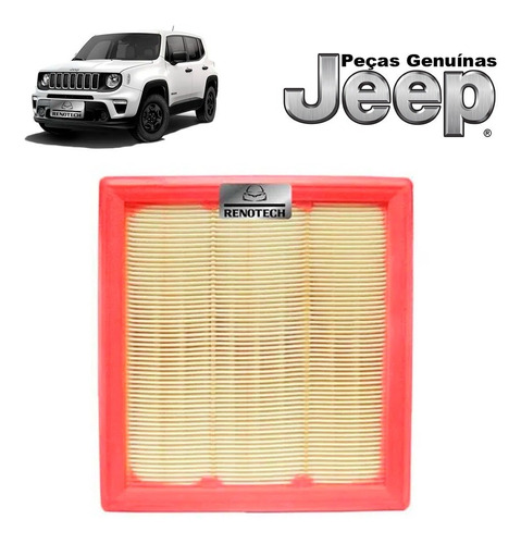 Filtro De Ar Jeep Renegade Compass 1.8 2.0 16v 51977574