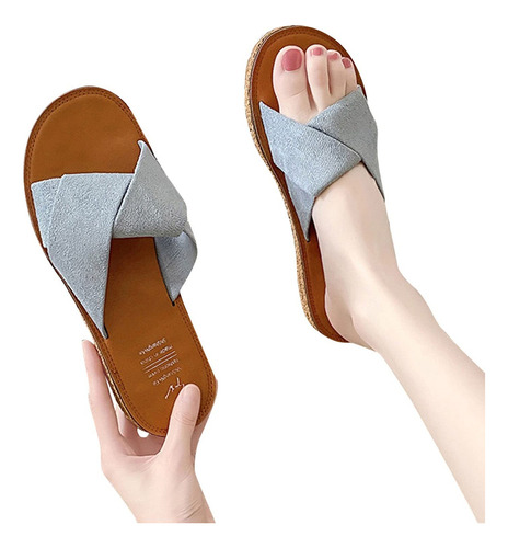 Zapatillas De Mujer, Chanclas Planas