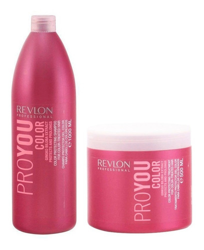 Shampoo + Mascara Revlon Pro You Color Cabello Tintura Grand
