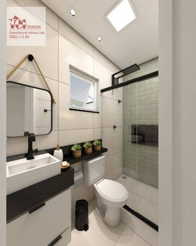 Imagem 5 de 7 de Apartamento Com 2 Dormitórios À Venda, 47 M² Por R$ 265.000,00 - Santa Maria - Santo André/sp - Ap3238
