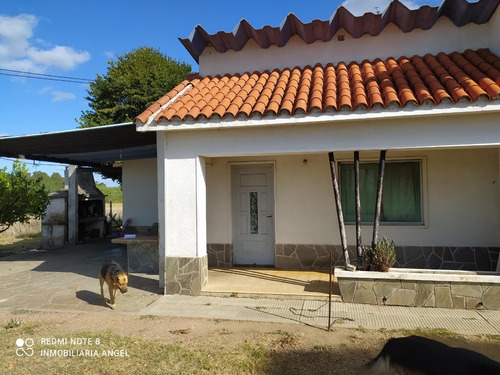 Vendo 14 Has Con Costa Al Arroyo Canelón Grande, Casa Amplia, 2 Galpones, Buen Pozo, Consulte