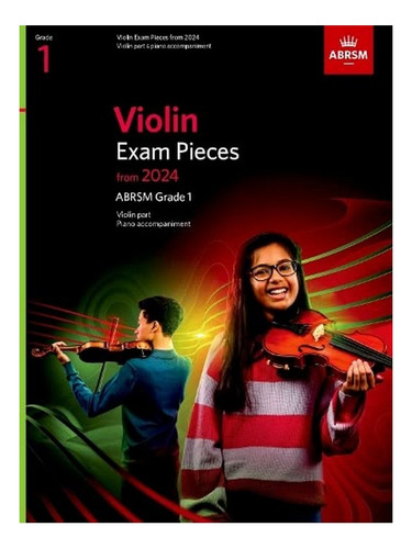 Violin Exam Pieces From 2024, Abrsm Grade 1, Violin Par. Eb6