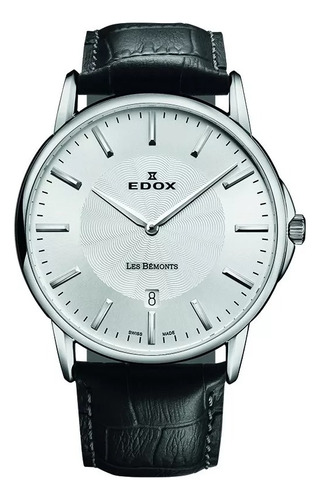 Reloj Edox Les Bemonts Hombre Suizo Zafiro 30mts 56001 3 Ain