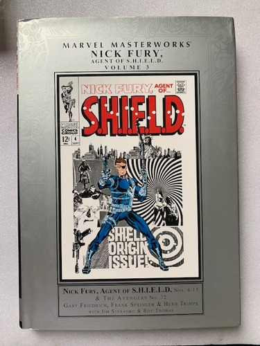 Marvel Masterworks: Nick Fury, Agent Of S.h.i.e.l.d. -vol 3