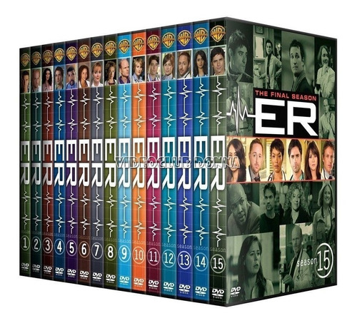 E.r. Sala De Urgencias Serie Completa En Dvd!!!