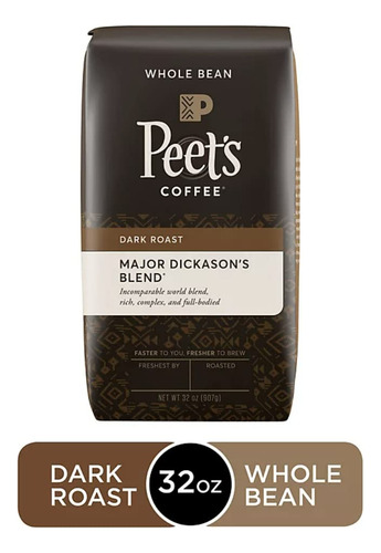 Café Tostado Oscuro Grano Entero 2 Paquetes De 907 G