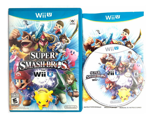 Super Smash Bros. Wiiu - Juego Original Nintendo Wii U Ntsc