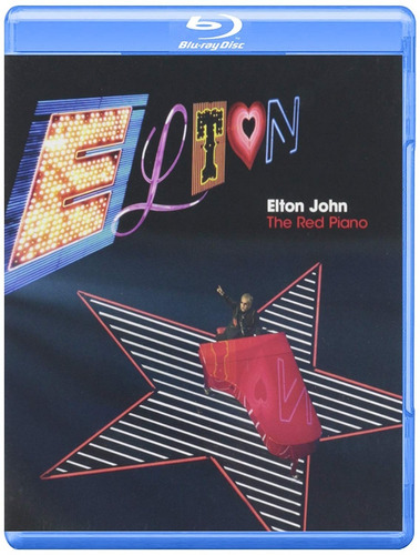 Blu Ray Elton John Elton The Red Piano + 2 Cd