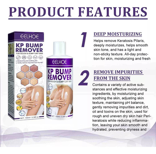 - 2×alivia Eficazmente La Queratosis Folicular Hidrata La