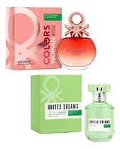 Comprar Perfume Benetton Promo Rose Intenso + Live Free Importados