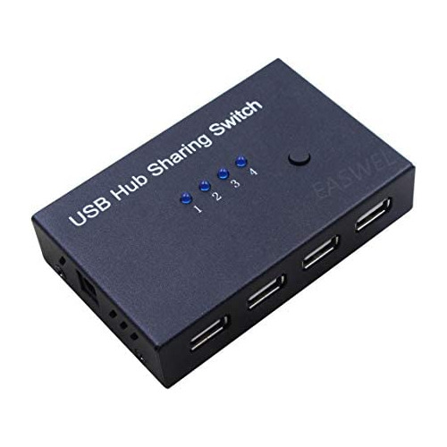 Selector Interruptor 4 Puerto Usb Para Impresora Hp Envy