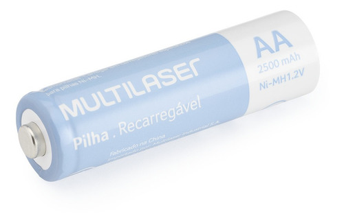 Pilha Recarregavel Multilaser Aa Com 4 Un - Cb052