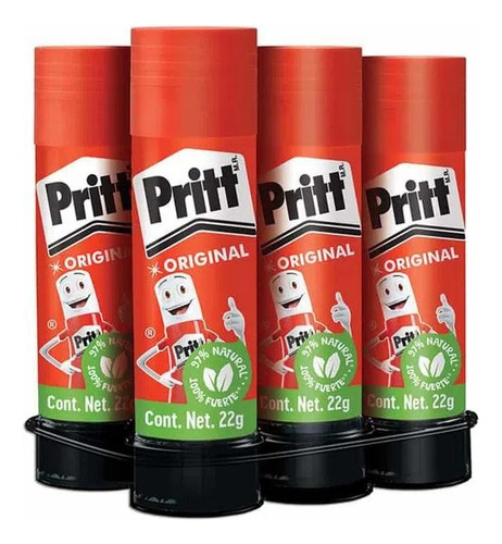 Pegamento Lápiz Adhesivo Tubo Con 22 G Con 6 Piezas Pritt