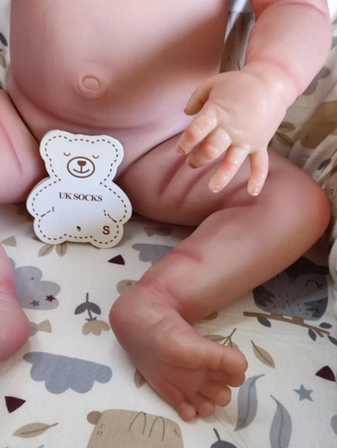 Bebe Reborn Original Vinilo Cuerpo Completo Fili Doll
