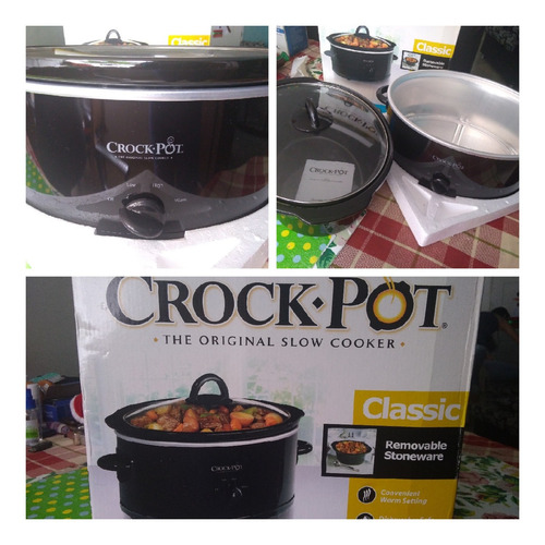 Olla Electrica De Cocimiento Lento Crock Pot 7 Qt