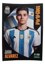 Comprar Figurita Julián Álvarez Argentina Panini World Class 2024