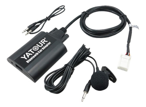 Yatour Bluetooth Adaptador De Coche Música Cd Cambiador 6+6p