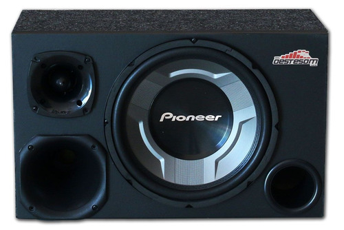 Kit Som Automotivo Radio Bluetooth Caixa Ipanema Trio