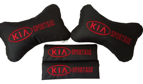 Combo Almohadas Apoya Cabeza  Bandanas Sportage 