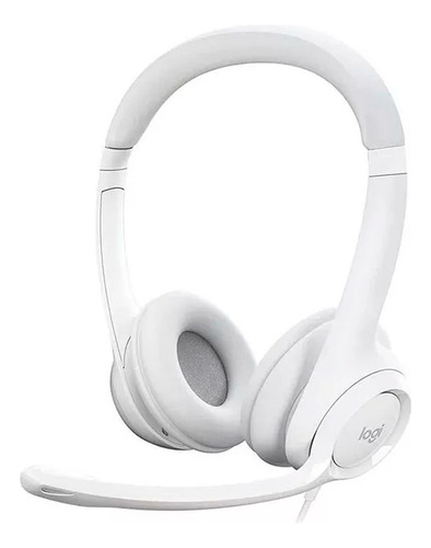 Audifono C/microf. Logitech H390 Usb Noise Cancelling Blanco